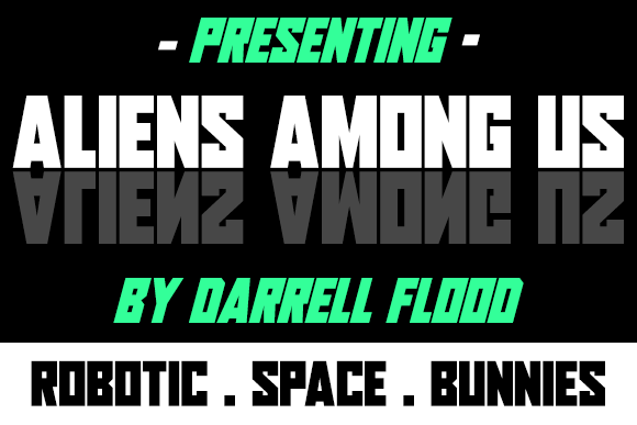 Aliens Among Us Font for Creative Makers and Designers