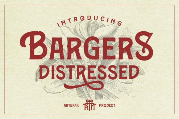 Bargers Distressed: A Font for Timeless Branding and Creative Projects