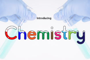 Chemistry Font in Brand Design Projects