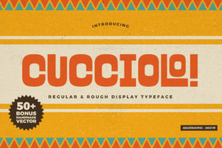 Cucciolo Font: A Playful Display Typeface for Eye-Catching Campaigns