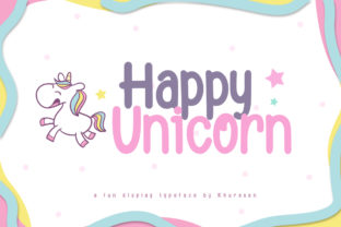 Happy Unicorn: A Display Font That Adds Charm to Branding