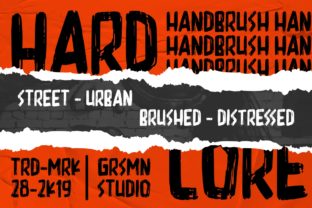 Hardcore Font: Make a Bold Statement in Your Branding