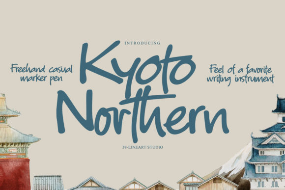 Kyoto Northern Font: A Bold Display Typeface for Creative Makers