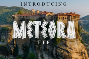 Meteora Font for Modern Web Design Projects