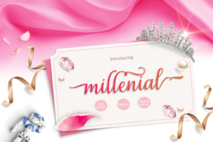 Millenial Script Font: Elevate Feminine and Elegant Web Designs