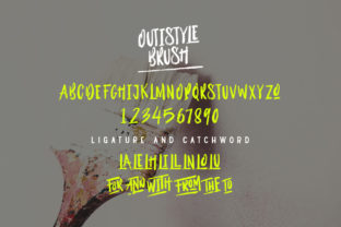 Outistyle: A Brush Font for Editorial Elegance