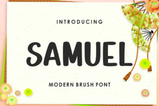 Samuel Font: A Modern Display Typeface for Digital Designers