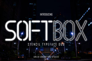 Softbox Font: A Futuristic Display Type for Creative Projects