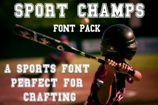 Sport Champs Display Font for Editorial Design
