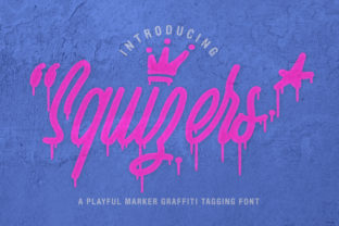Squizers Display Font Review for Editorial Design