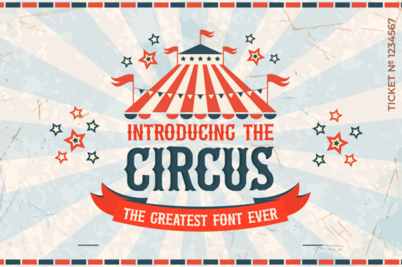 The Circus Font Adds Charm to Branding Projects
