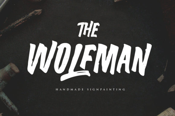 The Wolfman Font: A Bold Display Typeface for Web Designers