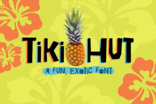 Tiki Hut Font: A Tropical Typeface for Editorial Design