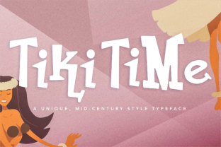 Tiki Time Display Font: Elevate Your Web Typography with Tropical Coolness