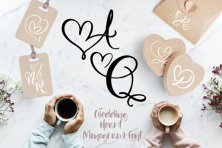 Wedding Heart: A Romantic Display Font for Designers