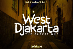 West Djakarta: Bold Display Font for Impactful Designs